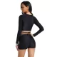 Long Sleeves Bandage Solid Color Split Wetsuits Long Sleeves Bandage Solid Color Split Wetsuits