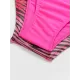 Long Sleeve Zebra Print Mesh Bikini Wetsuit Swimwear Long Sleeve Zebra Print Mesh Bikini Wetsuit Swimwear