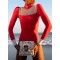 Rash Guard Split-Joint Zipper Color-Block Wetsuit