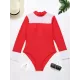Rash Guard Split-Joint Zipper Color-Block Wetsuit Rash Guard Split-Joint Zipper Color-Block Wetsuit