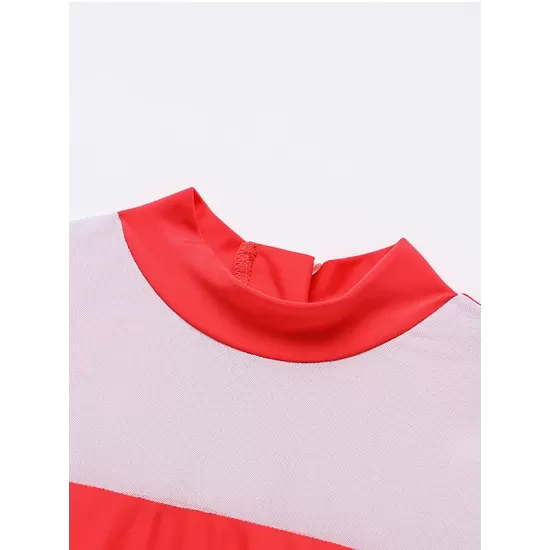 Rash Guard Split-Joint Zipper Color-Block Wetsuit Rash Guard Split-Joint Zipper Color-Block Wetsuit
