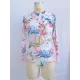Floral Print Long Sleeve Hollow Zipper Wetsuit Rash Guard Swimwear Floral Print Long Sleeve Hollow Zipper Wetsuit Rash Guard Swimwear