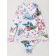 Long Sleeve Floral-Print Split Wetsuit Long Sleeve Floral-Print Split Wetsuit