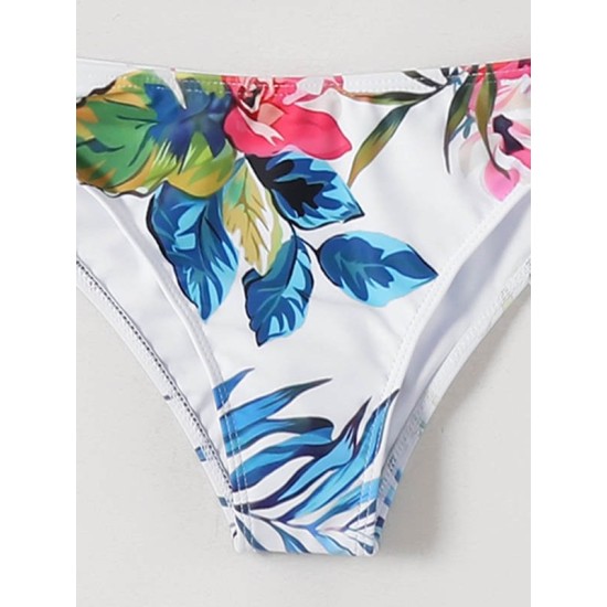 Long Sleeve Floral-Print Split Wetsuit Long Sleeve Floral-Print Split Wetsuit