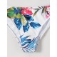 Long Sleeve Floral-Print Split Wetsuit Long Sleeve Floral-Print Split Wetsuit