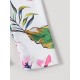 Long Sleeve Floral-Print Split Wetsuit Long Sleeve Floral-Print Split Wetsuit