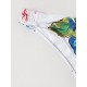 Long Sleeve Floral-Print Split Wetsuit Long Sleeve Floral-Print Split Wetsuit