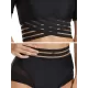 Short Sleeves High-Waisted Solid Color Split Wetsuits Short Sleeves High-Waisted Solid Color Split Wetsuits