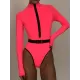 Deep V-Neck Zipper Long Sleeves Wetsuit Deep V-Neck Zipper Long Sleeves Wetsuit