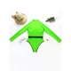 Deep V-Neck Zipper Long Sleeves Wetsuit Deep V-Neck Zipper Long Sleeves Wetsuit