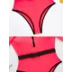 Deep V-Neck Zipper Long Sleeves Wetsuit Deep V-Neck Zipper Long Sleeves Wetsuit