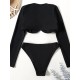 Long Sleeve Sexy Underwired Tight Wetsuit Long Sleeve Sexy Underwired Tight Wetsuit
