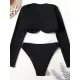 Long Sleeve Sexy Underwired Tight Wetsuit Long Sleeve Sexy Underwired Tight Wetsuit