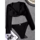 Long Sleeve Sexy Underwired Tight Wetsuit Long Sleeve Sexy Underwired Tight Wetsuit