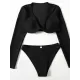 Long Sleeve Sexy Underwired Tight Wetsuit Long Sleeve Sexy Underwired Tight Wetsuit