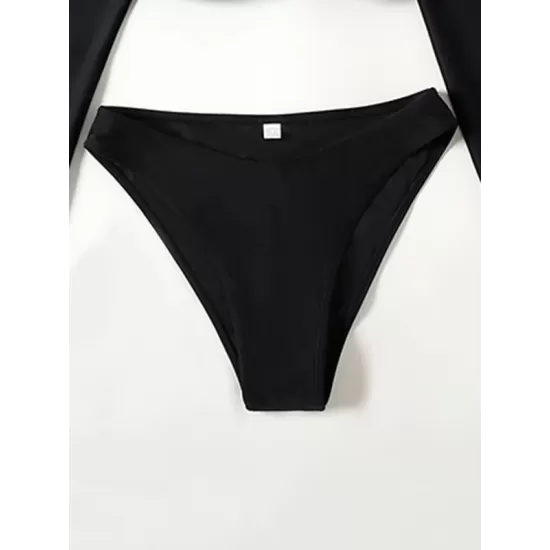 Long Sleeve Sexy Underwired Tight Wetsuit Long Sleeve Sexy Underwired Tight Wetsuit