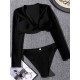 Long Sleeve Sexy Underwired Tight Wetsuit Long Sleeve Sexy Underwired Tight Wetsuit