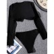 Long Sleeve Sexy Underwired Tight Wetsuit Long Sleeve Sexy Underwired Tight Wetsuit