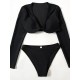 Long Sleeve Sexy Underwired Tight Wetsuit Long Sleeve Sexy Underwired Tight Wetsuit