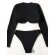 Long Sleeve Sexy Underwired Tight Wetsuit Long Sleeve Sexy Underwired Tight Wetsuit