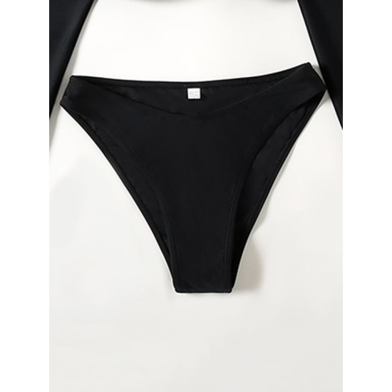 Long Sleeve Sexy Underwired Tight Wetsuit Long Sleeve Sexy Underwired Tight Wetsuit