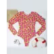 Long Sleeves Fruit Printed One-Piece Wetsuit Long Sleeves Fruit Printed One-Piece Wetsuit