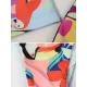 Long Sleeves Fruit Printed One-Piece Wetsuit Long Sleeves Fruit Printed One-Piece Wetsuit