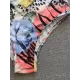 Floral Long Sleeveless Backless High-Waisted Rash Guards Floral Long Sleeveless Backless High-Waisted Rash Guards